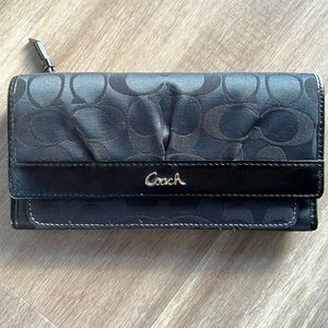 Coach Black Wallet